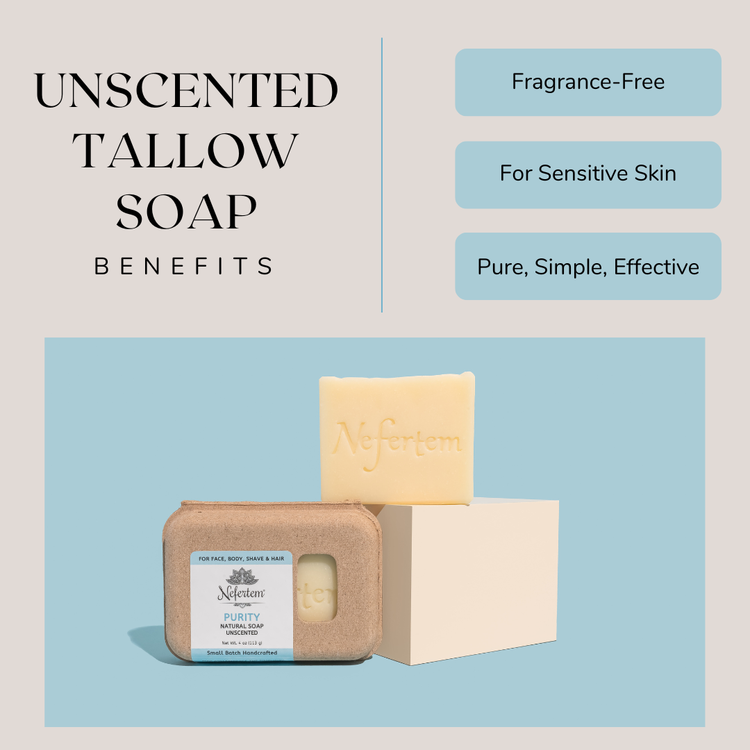 benefits of unscented sensitive skin soap